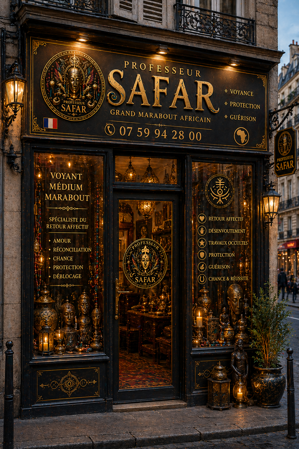 Professeur Safar — Grand Grand Marabout · Martinique
