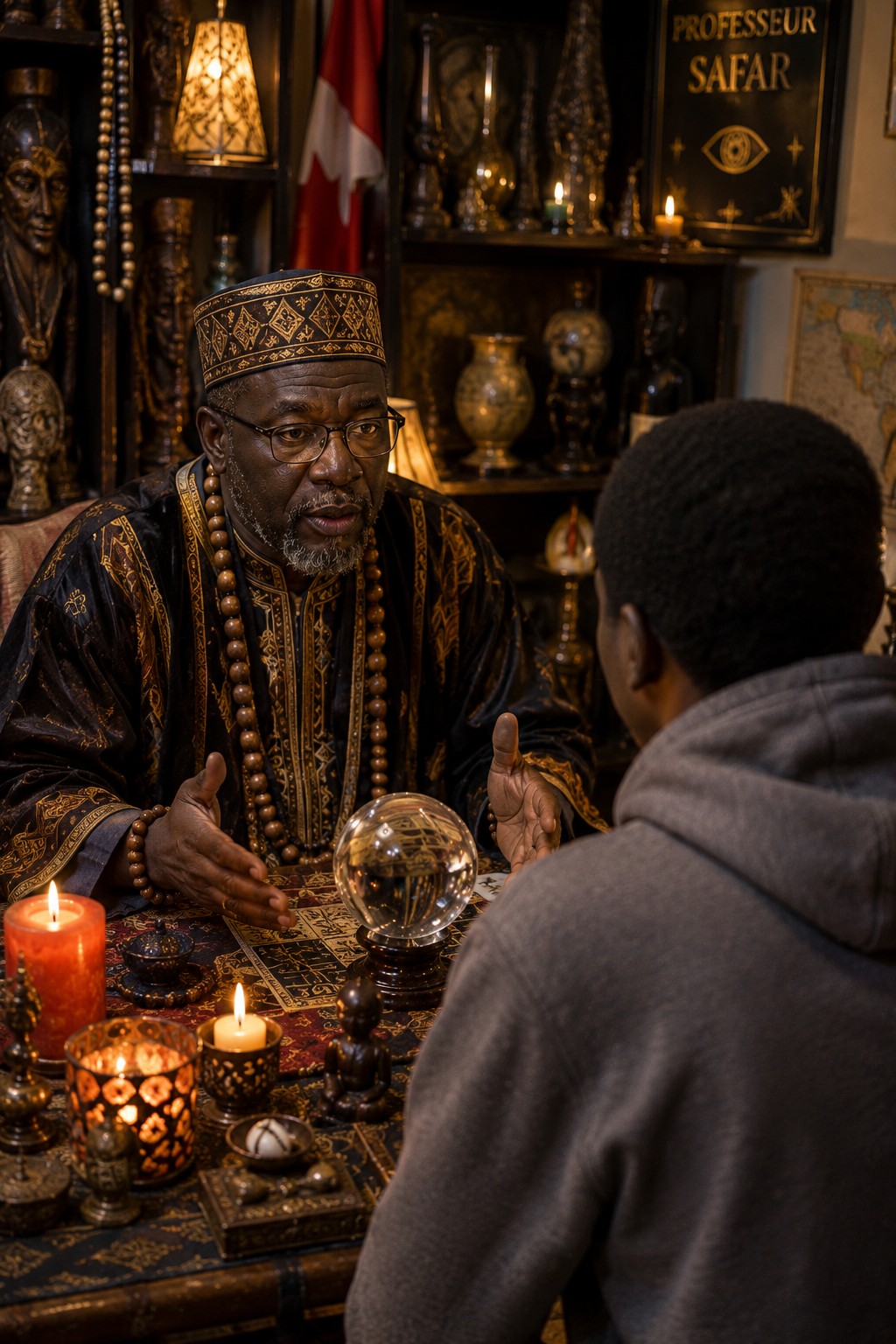 Professeur Safar — Grand Grand Marabout · Québec & Canada
